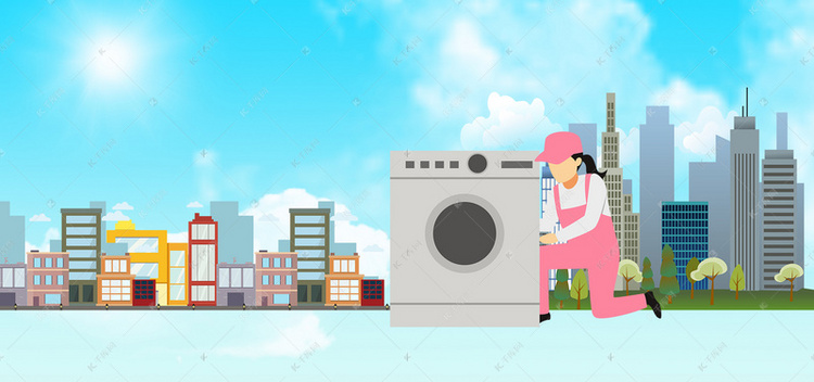 家政家电清洗服务与物业管理 背景图片免费下载及行业关联解析